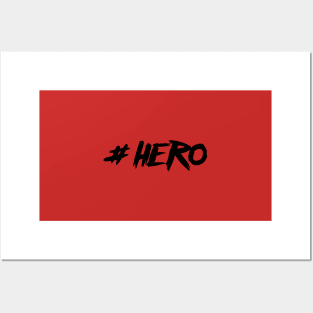 #hero Posters and Art